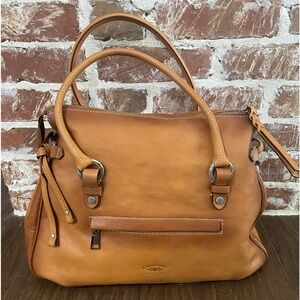 NWT Cavalcanti genuine leather made in Italy purse handbag satchel